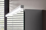 EMCO LED-Lichtspiegelschrank flat 2 Classic Aufputz 600 mm, 2-türig, Aluminium