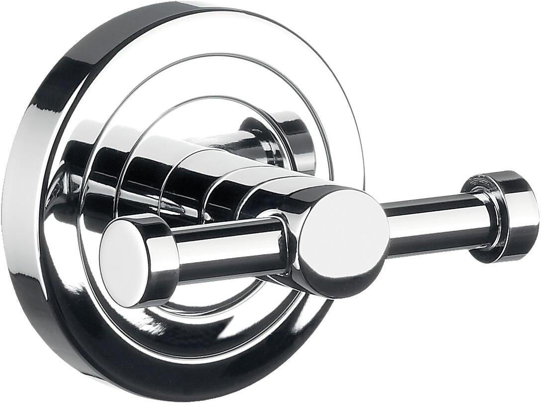 EMCO Doppelhaken polo 00102 – 66 mm, Chrom, verdeckte Wandmontage