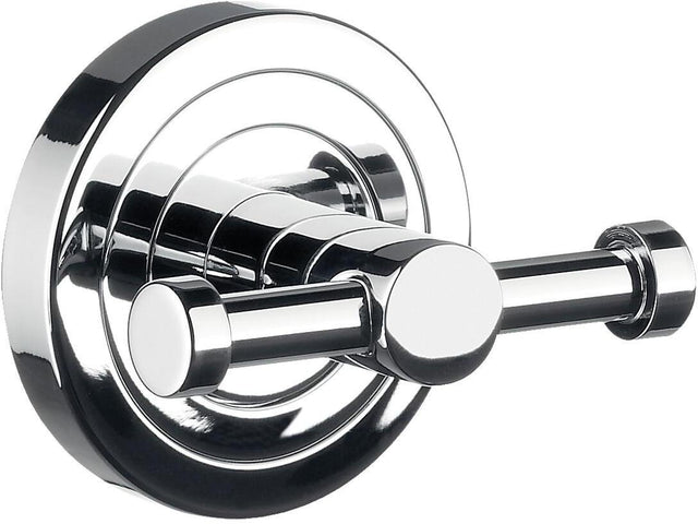 EMCO Doppelhaken polo 00102 – 66 mm, Chrom, verdeckte Wandmontage