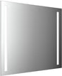 EMCO LED-Lichtspiegel MI 270 27005 mit Sensorschalter 850x800 mm – Wandspiegel mit beidseitigen Lichtausschnitten
