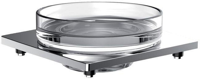 EMCO Seifenhalter liaison 00102 für Reling – Chrom & Kristallglas klar