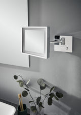 EMCO LED-Kosmetikspiegel pure 3-fach, rund, 200 mm, mit Touchsensor & Farbwechsel