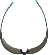 3M Schutzbrille S2001AF-BLU-EU EN 166 EN 170 EN 172 mit blau/grauen Bügeln und klarer Scheibe