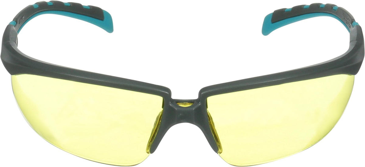3M Schutzbrille S2001AF-BLU-EU EN 166 EN 170 EN 172 mit blau/grauen Bügeln und klarer Scheibe