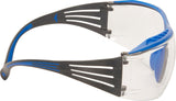 3M Schutzbrille SecureFit™ 400X EN 166 mit Scotchgard™ Anti-Fog Beschichtung, blau/grau