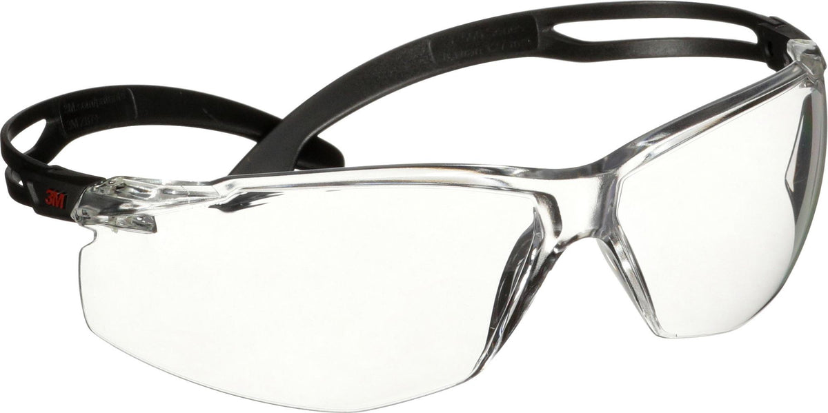 3M Schutzbrille SecureFit™ 500 – Leichte Sicherheitsbrille mit Antikratz- und Antibeschlag-Beschichtung