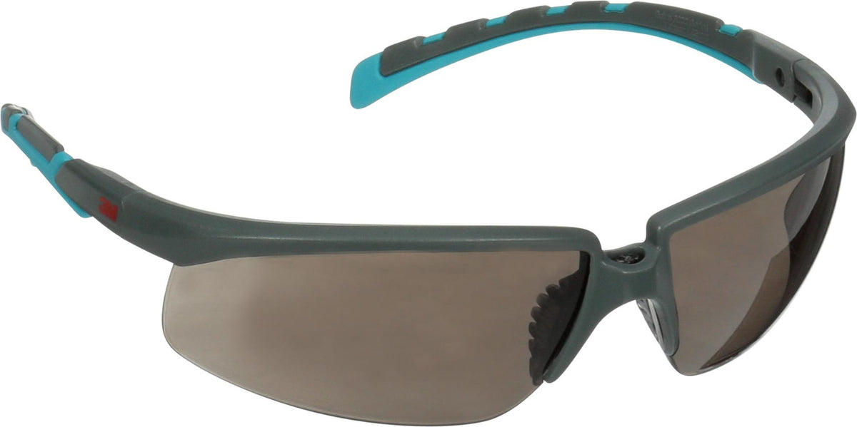 3M Schutzbrille S2001AF-BLU-EU EN 166 EN 170 EN 172 mit blau/grauen Bügeln und klarer Scheibe