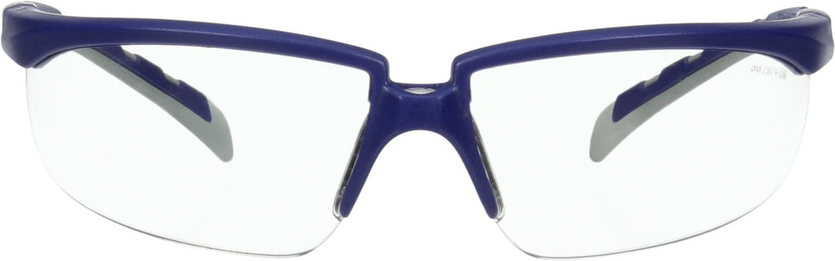 3M Schutzbrille S2001AF-BLU-EU EN 166 EN 170 EN 172 mit blau/grauen Bügeln und klarer Scheibe