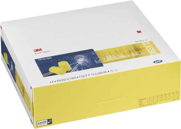 3M E-A-R™ Classic™ Gehörschutzstöpsel EN 352-2 SNR 31 dB ohne Kordel