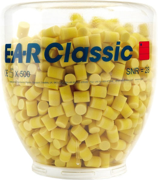 3M E-A-R™ Classic™ Refill Gehörschutzstöpsel SNR 31 dB – 500 Paar Dispenser