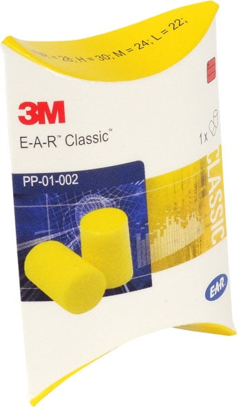 3M E-A-R™ Classic™ Gehörschutzstöpsel EN 352-2 SNR 31 dB ohne Kordel
