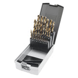 Kraftwerk Spiralbohrer-Sortiment HSS-E Co5 DIN 338, 1-13/0.5 mm, 25-tlg
