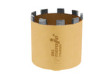 Dosensenker Ø 68 mm, gelötet, MARCRIST, Arbeitslänge 62 mm, Gesamtlänge 90 mm – für Ziegel, Beton, Poroton