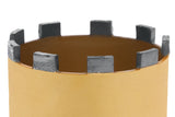 Dosensenker Ø 68 mm, gelötet, MARCRIST, Arbeitslänge 62 mm, Gesamtlänge 90 mm – für Ziegel, Beton, Poroton