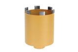 Dosensenker Ø 68 mm, gelötet, MARCRIST, Arbeitslänge 62 mm, Gesamtlänge 90 mm – für Ziegel, Beton, Poroton