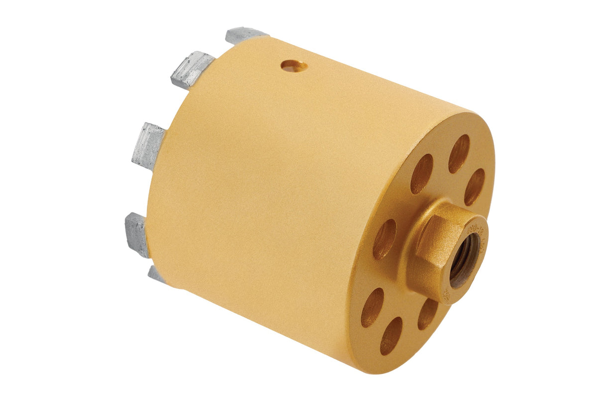 Dosensenker Ø 68 mm, gelötet, MARCRIST, Arbeitslänge 62 mm, Gesamtlänge 90 mm – für Ziegel, Beton, Poroton