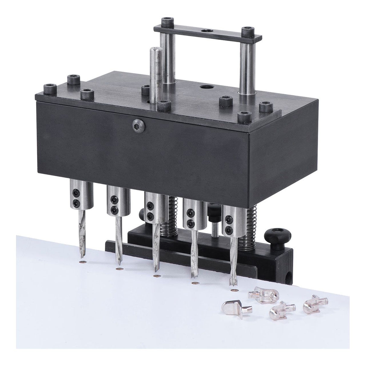 BERNARDO Bohrmaske – Modell Reihenbohrkopf 32 mm, mit Aufnahme für Bohrmaschine