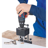 BERNARDO Bohrmaske – Modell Bohrkopf 45/9,5 für Scharnier Typ Blum, mit Aufnahme für Bohrmaschine