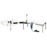 BERNARDO Zubehör Kantenanleimmaschine – Modell Stationärtisch ST 95A mit Auflageteller und Kappgerät