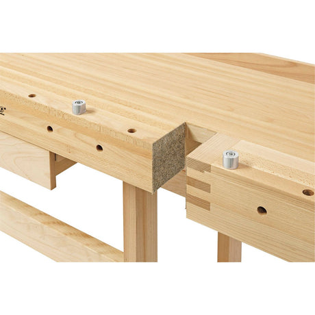 BERNARDO Zubehör Hobelbänke – Modell Rundbankhakenset lang (2 Stk.)