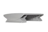 MAUL Fußstütze grau – stufenlos höhenverstellbar, 475 x 390 mm, für ergonomisches Sitzen