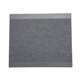 MAUL Fußstütze grau – stufenlos höhenverstellbar, 475 x 390 mm, für ergonomisches Sitzen
