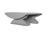 MAUL Fußstütze grau – stufenlos höhenverstellbar, 475 x 390 mm, für ergonomisches Sitzen