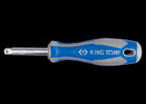 KING TONY Profi-Werkzeuge - 1/4 Griff für Steckschlüssel-Schraubendreher 2178DF