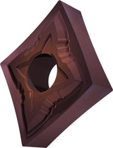 Dormer Pramet Drehwendeschneidplatte CNGG 120402E-SF:H07 – 10 Stück, 80° rhombisch, H07 unbeschichtet