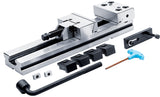 PRAMET Präzisionsschraubstock ISO MVM-ATI.125.410 – 345 mm, mechanisch, 125 mm Grundkörper