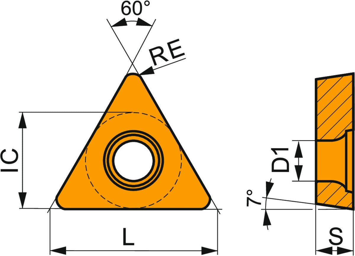 PRAMET Drehwendeschneidplatte TCGT 16T304E-SF3:H07 – 10 Stück, unbeschichtet, für Nichteisenmetalle