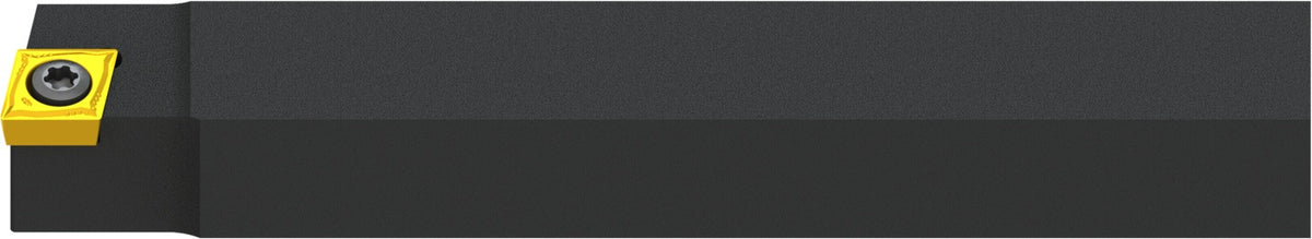 PRAMET Drehwerkzeughalter ISO SCACL 0808 D 06 Linkslauf – Schraubklemmung für 80° Rhombus-Wendeplatten