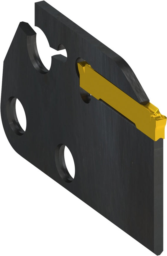 PRAMET Doppelseitiges Schwert GL2-S29CBS – Einstechtiefe 24 mm für MS-EN Halter