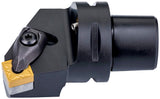PRAMET Klemmhalter ISO C4-DSKNL-27050-12 D.40mm mit Polygonkupplung Linkslauf