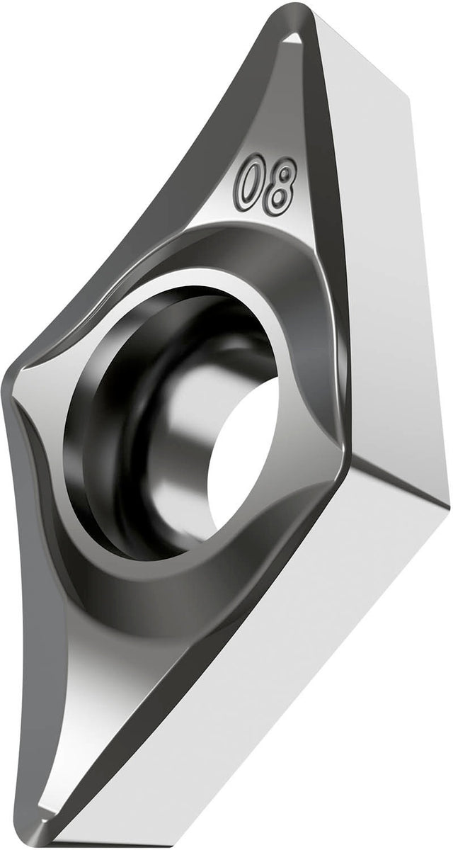 PRAMET Drehwendeschneidplatte DCGT 11T304E-SF3:H07 – 55° Rhombisch, unbeschichtet