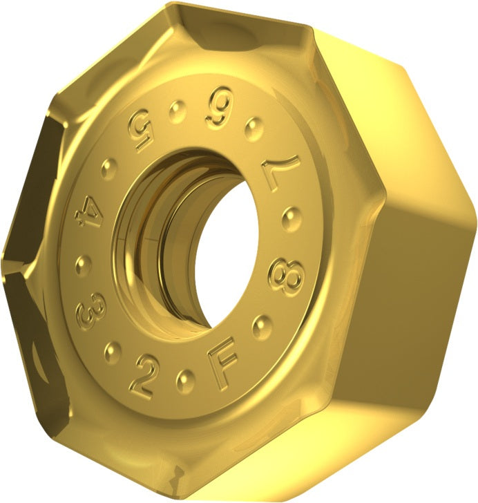 PRAMET Fräswendeschneidplatte ONMX 060508SR-F:8215 – 10 Stück, PVD-beschichtet, oktagonal