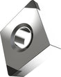 Dormer Pramet Drehwendeschneidplatte CNGA 120404 CBN TB310 – 2 Stk. für Hartdrehen