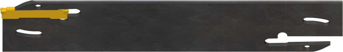 PRAMET Doppelseitiges Schwert GL1-S26KBL-16 – Einstechtiefe 16 mm, Linkslauf, für GL-Wendeschneidplatten