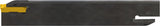 PRAMET Doppelseitiges Schwert GL1-S26KBL-16 – Einstechtiefe 16 mm, Linkslauf, für GL-Wendeschneidplatten