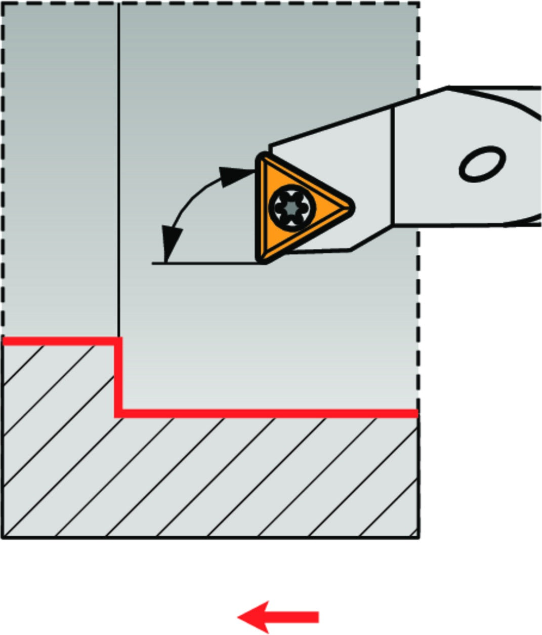 PRAMET Bohrstange ISO E06H-STFCR 06-R D.6mm Rechtslauf – Präzisionswerkzeug für Innenkegeldrehen