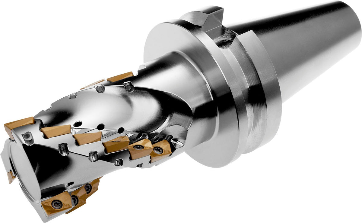 PRAMET Walzenstirnfräser ISO 100T05R-S90AD16E80-C, D.40mm, Rechtslauf, Schneid-D.100mm