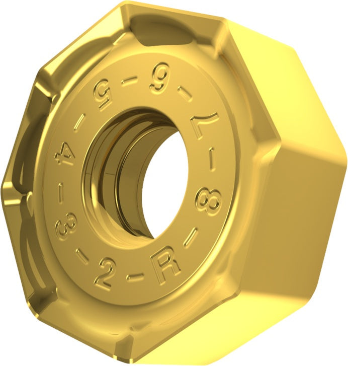 PRAMET Fräswendeschneidplatte ONMX 060508SR-F:8215 – 10 Stück, PVD-beschichtet, oktagonal