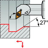 PRAMET Klemmhalter ISO C3-SDUCR-11065-07, D.50mm, Polygonkupplung, Rechtslauf – Präzisionswerkzeug für Drehoperationen