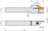 PRAMET Außendrehhalter ISO GL1-S1212HFL-12-40, Einstechtiefe 12 mm, Linkslauf, für GL-Wendeschneidplatten