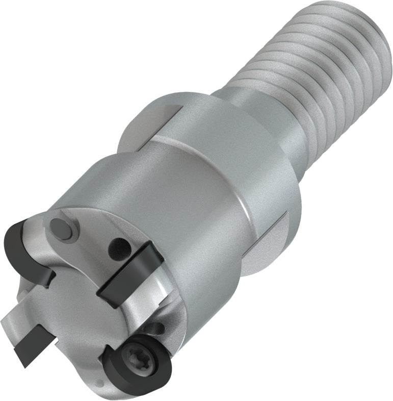 Dormer Pramet Kopier-Planfräser ISO 10E2R020M06-SRD05-CF, 6,5 mm Schaft, 10 mm Schneid-Durchmesser, mit Wendeplatte