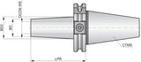 PRAMET Wechselschneidkopf DIN 69871 D.12,5mm ISO 69871.40ADB-IHA.M12.050 – Präzision für Gewindefräsen