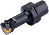 PRAMET Klemmhalter ISO C4-DCLNL-17090-12, 40 mm, mit Polygonkupplung, Linkslauf
