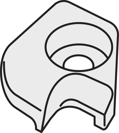 PRAMET Ersatzteil ISO 1121 für Abstechwerkzeuge – Präzisionsteil 55,7g