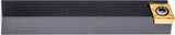PRAMET Drehwerkzeughalter ISO SCACL 0808 D 06 Linkslauf – Schraubklemmung für 80° Rhombus-Wendeplatten