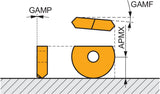 PRAMET Kopierschaftfräser ISO PPH-16/02-025-P08 D.8,5mm Schneid-D.16mm